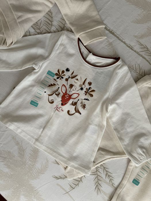 Нов комплект бебешки дрешки Okaidi