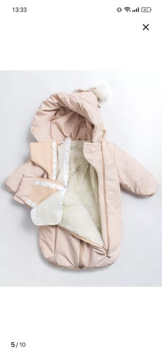 Зимний комбез размер 74-80