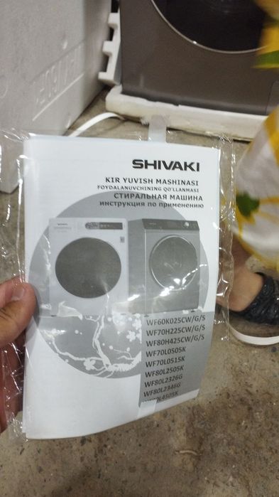 Shivaki kir yuvish mashinasi avtomat 6kg