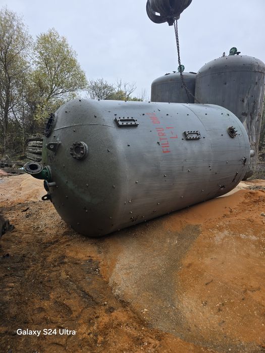 Rezervoar metalic bazin fosă 10mc - 60mc