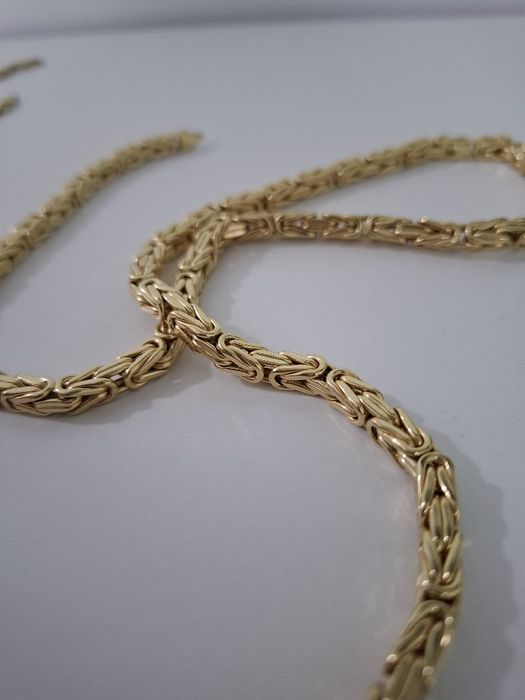 Lanț aur bărbați 14 k