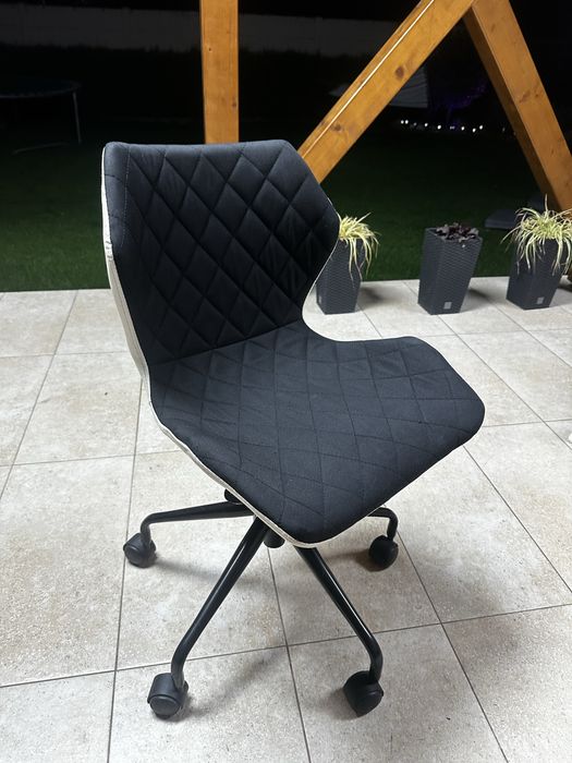 Scaun birou copii piele + stofa