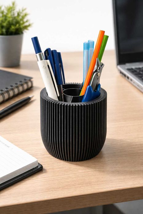 Design modern suport creioane si pixuri pentru birou