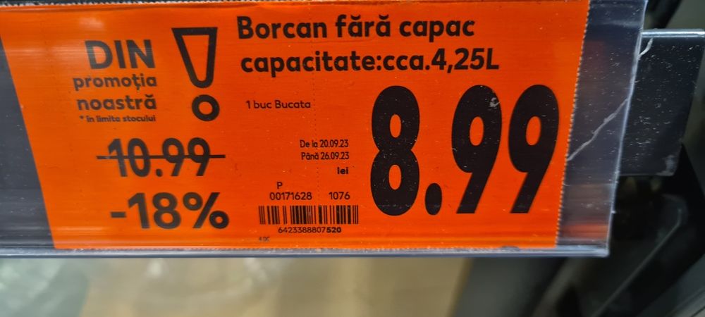 BORCANE  Muraturi  4,25 Litrii