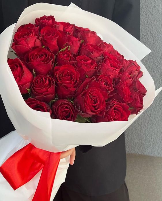 Тюльпаны голландские розы пионы