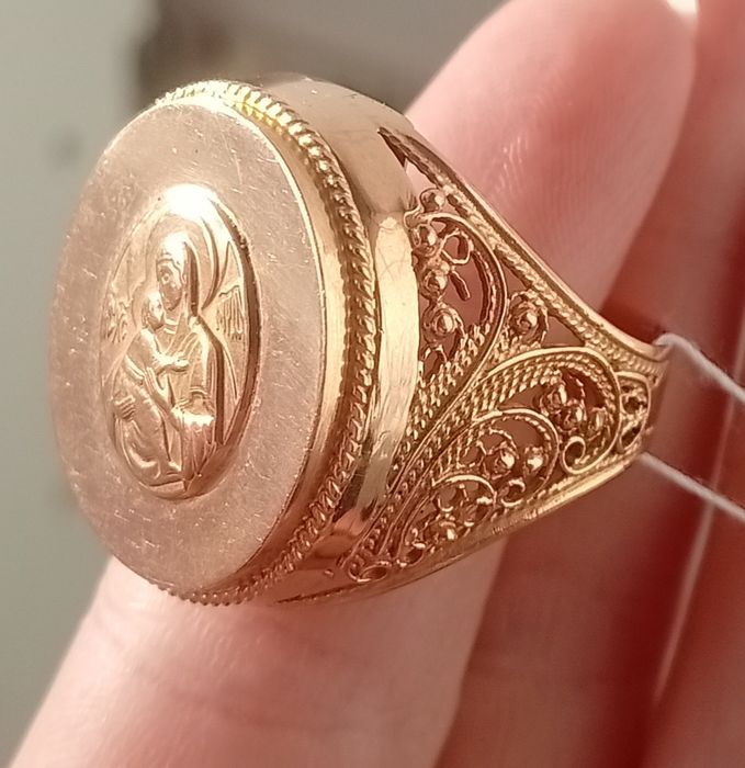 Продам золотую печатку