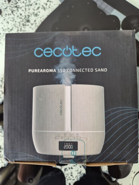 Difuzoare Aromaterapie LED + Boxă Bluetooth Smart Cecotec 500ml + Uleiuri CADOU