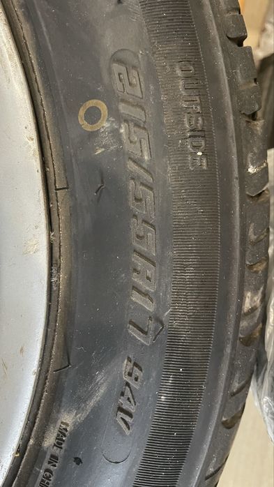 Шина пакришка с диской