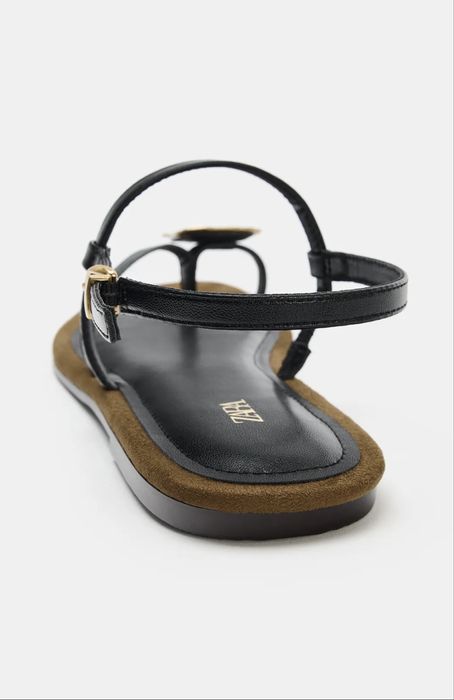 Дамски равни сандали Zara - 35 номер