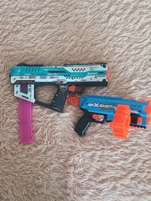 Бластеры x-shot,nerf