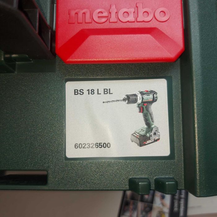 Нов безчетков винтоверт Metabo BS 18 L BL