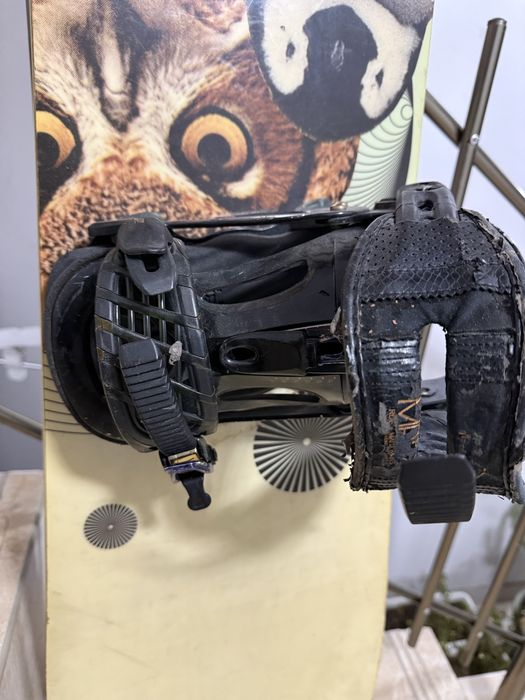 Дамски Сноуборд DC biddy 147 + автомати Ride Matix