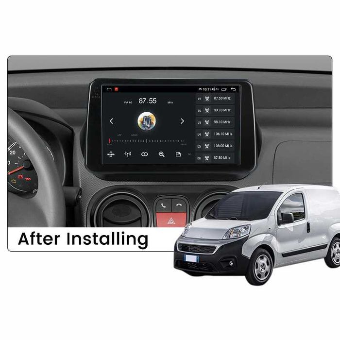 Navigatie Fiat Kubo Citroen Nemo Peugeot Bipper 2008-2017 2GB 4GB 8GB