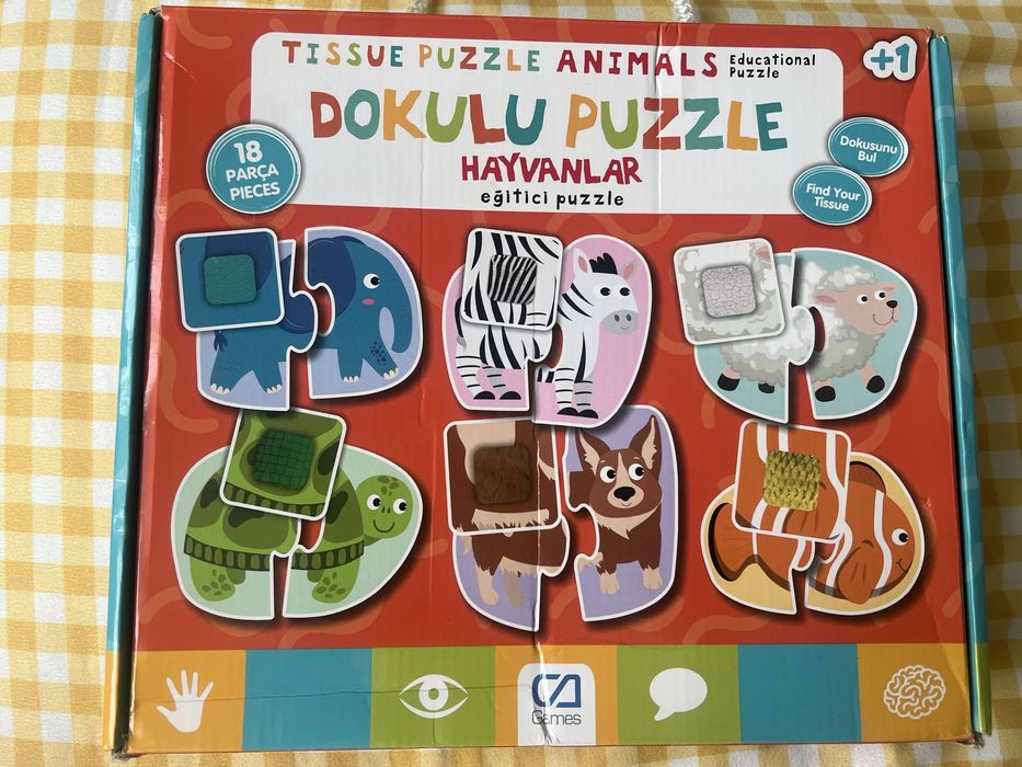 Бебешки пъзел, 18 части