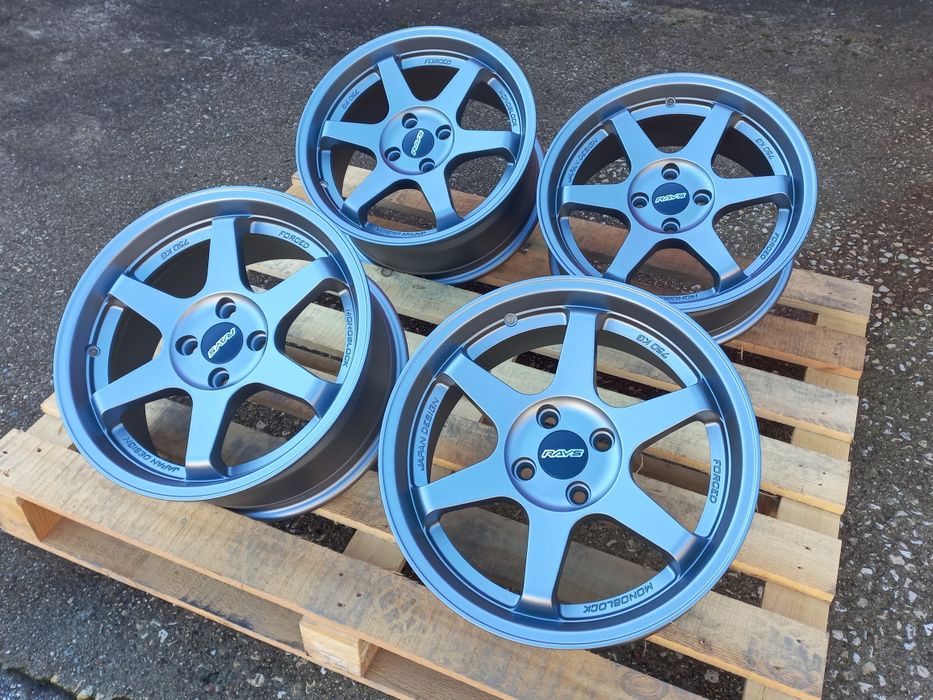 16 4x108 Rays T37 Volk Racing 7j et25 Pegeout Citröen DS Чисто Нови