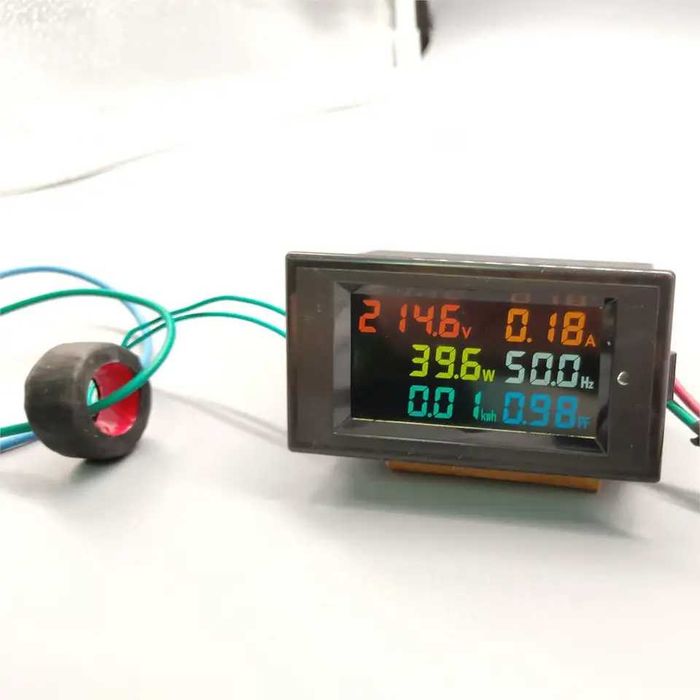 100А AC монитор 40-300V и 200-450V