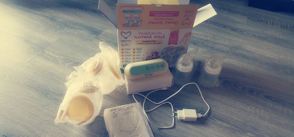 Pompa de san electrica dubla, 3 in 1