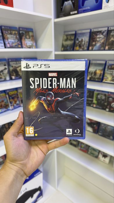 Spider-Man Miles Morales / Человек-Паук для PS5 новый