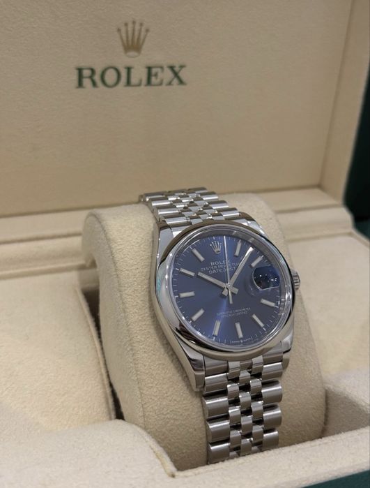 ROLEX date just 36mm steel