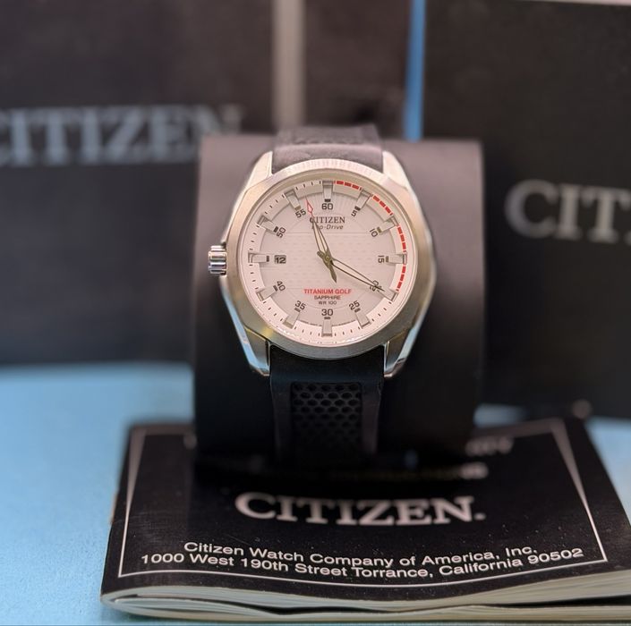 Мъжки часовник Citizen Eco-Drive Titanium Golf