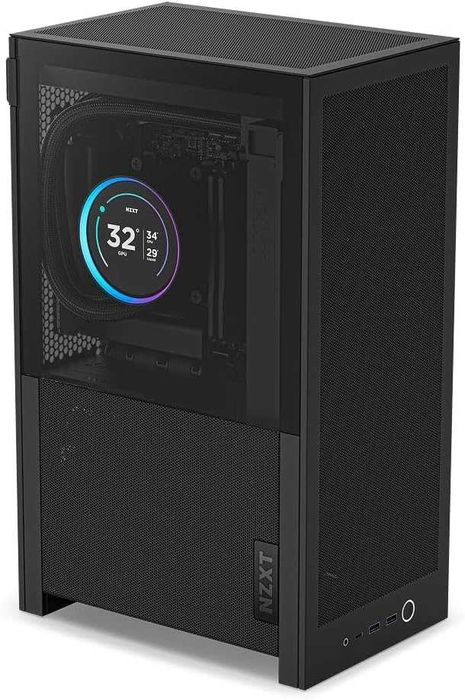 Компютърна кутия NZXT H2 Flow – Mini-ITX 20.7L High Airflow PC Case