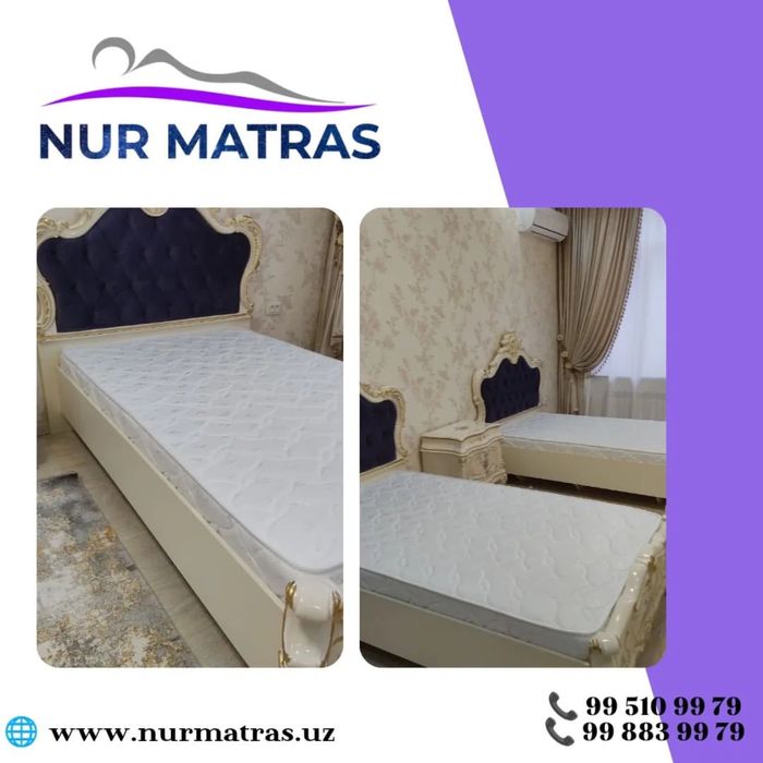 Формула эффективного сна. Матрасы от Nurmatras.uz