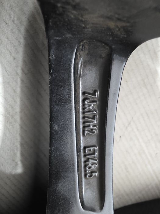 Jante 17 Mercedes Vito Viano V Klass 7Jx17 ET48.5