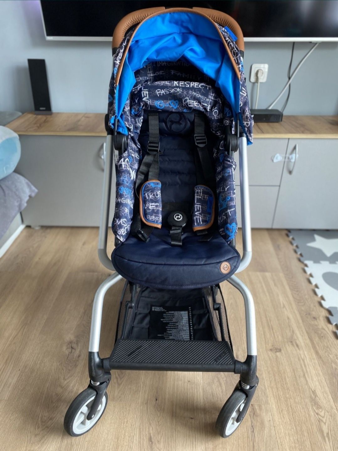 Poussette Cybex Eezy S Trust Blue - Fashion Edition