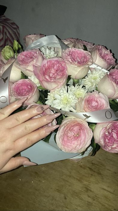 Цветы свежый 25роза