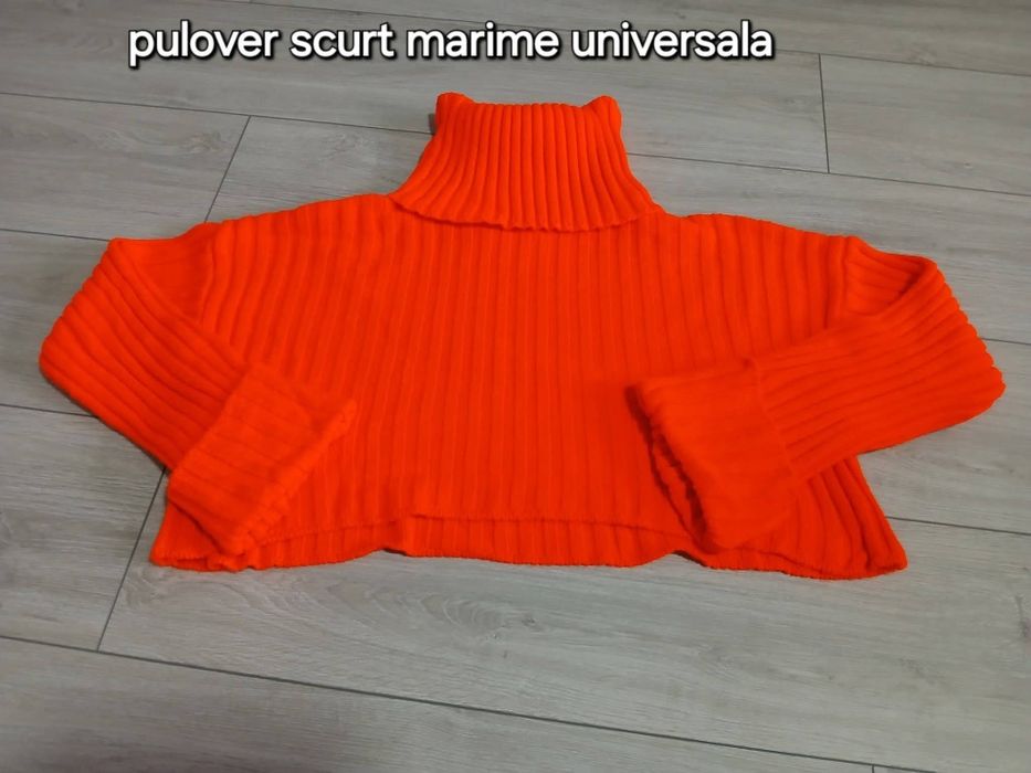 Pulover scurt mărimea universala