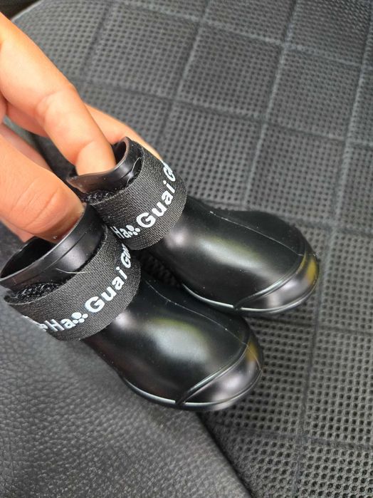 Обувки за куче ботуши L и памперси за мъжко куче 50см