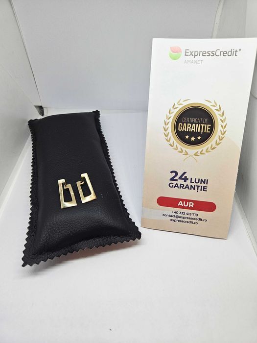 Cercei aur 14k 3.07gr ( Ag1 Alexandru b53706.1 )*Garantie 2 ani