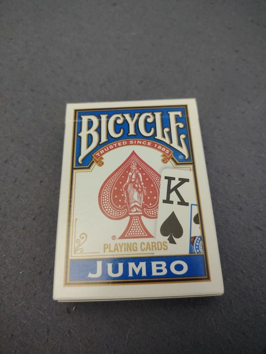 Карти за игра Bicycle Jumbo – почти нови