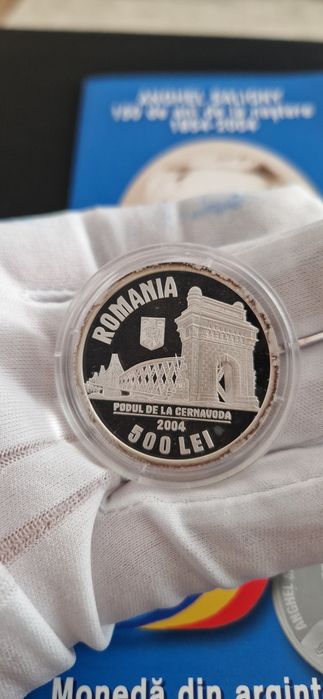 Moneda - Anghel Saligny – 150 de ani de la naștere- ARGINT