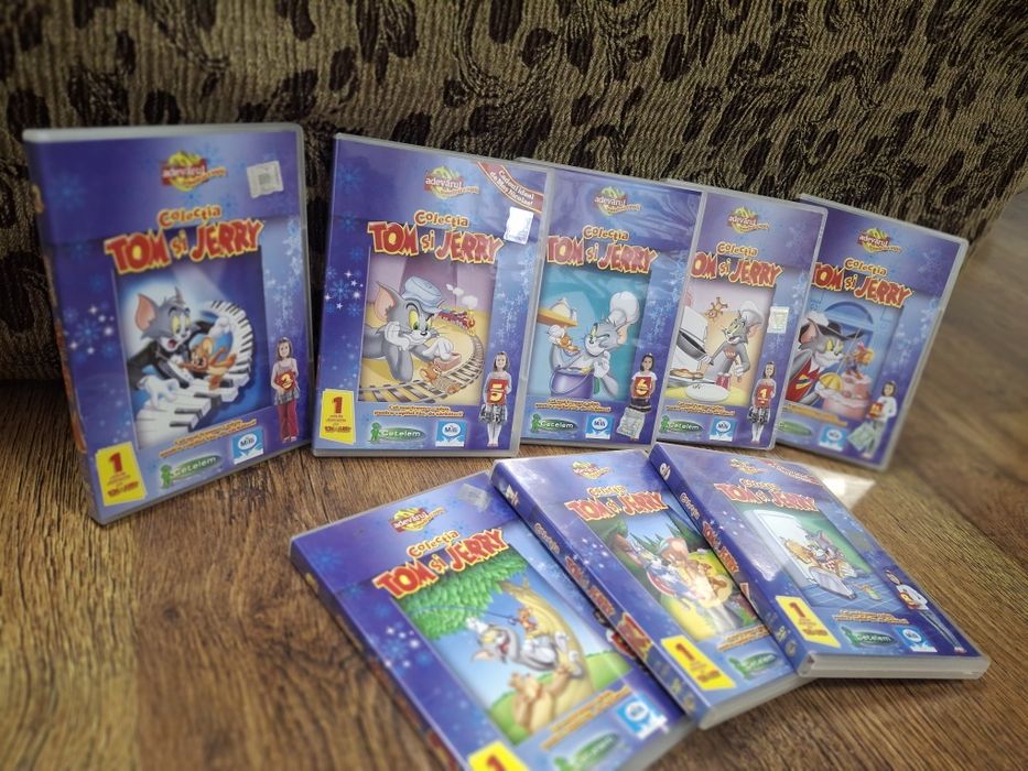colectie dvd-uri Tom and Jerry