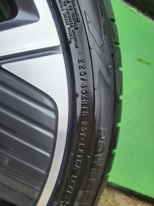 Оригинални джанти 18ки SEAT Leon FR 2021 7,5J ET46 с летни гуми 225 45