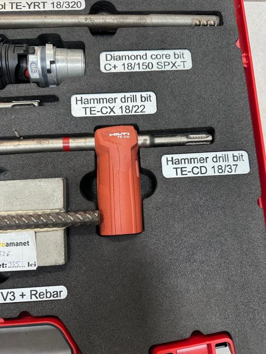 Set burghie Hilti -A-
