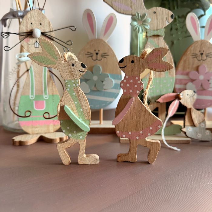 Великденска дървена декорация