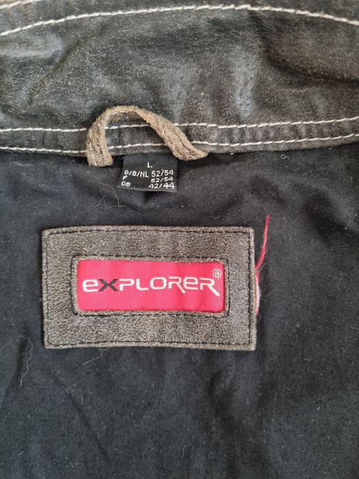 Яке от естествена кожа Explorer