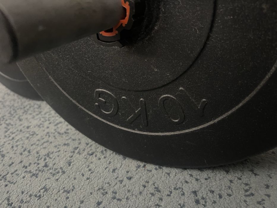 Дъмбели с тежести 20 кг 4x10 кг дискове