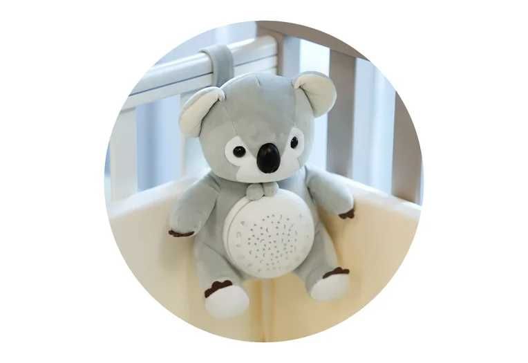 Успокояваща плюшена играчка с проектор Chipolino - Коала