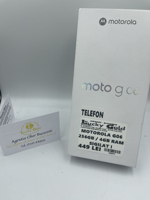 Motorola G06 256Gb/4Gb Ram GARANTIE/FACTURA #50599
