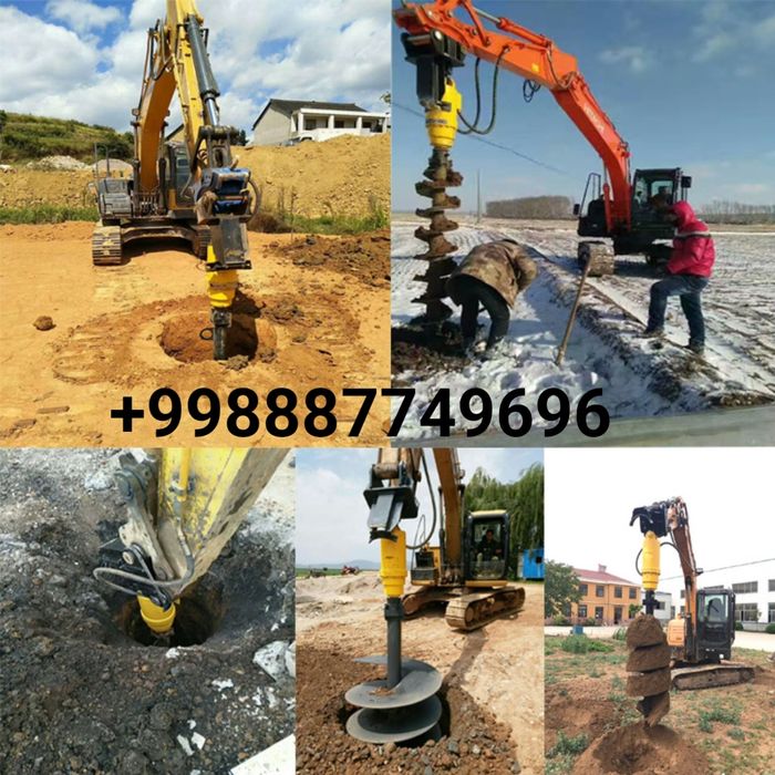 Yer burg‘usi Burama burg‘u буровая насадка / auger drill Yer kovlagich