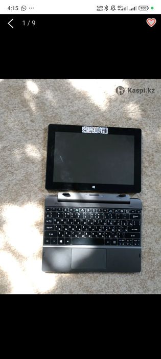 Ноутбук раскладной aser switch one 10