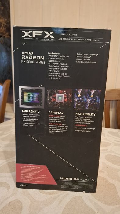 Видеокарта AMD Radeon RX 6600 XT 8GB (Аналог RTX 3060)