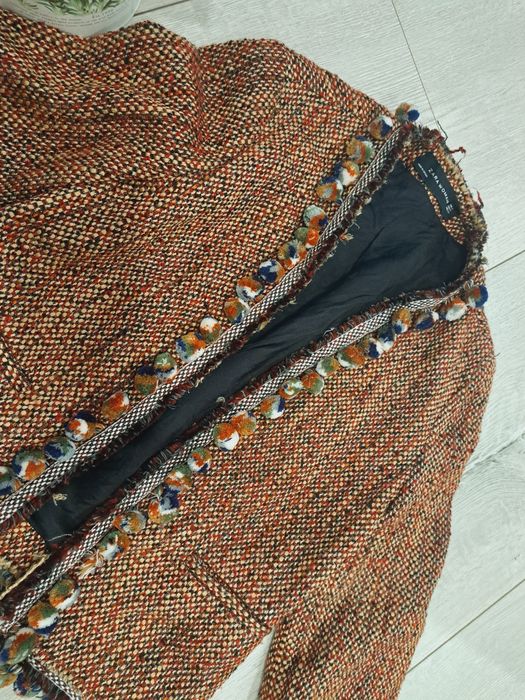ZARA vintage блейзер с пискюли р-р ХС/С
55лв