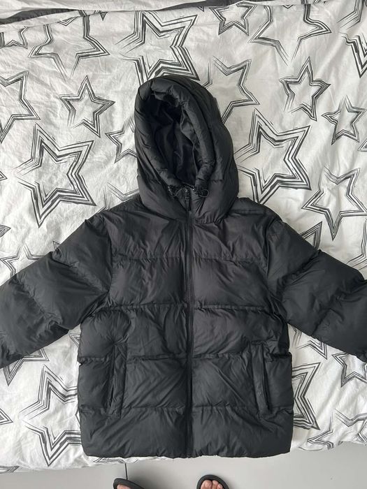 Зимно черно яке зара