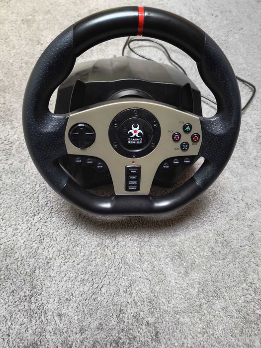 Volan Gaming MYRIA MG7418+Pedale+Schimbător de viteze