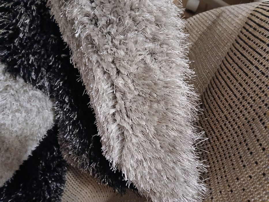 Килим 160/230 3D Софт Шаги 481 сив