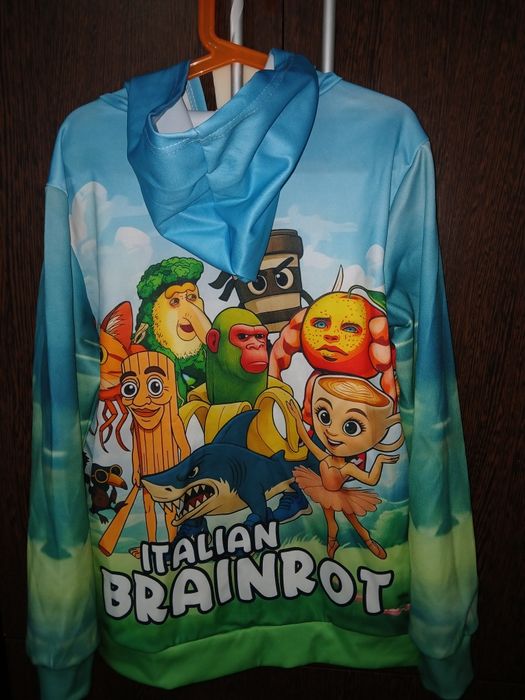 Italian Brainroot hanorac băieți